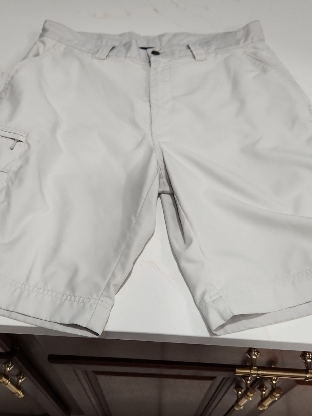 Callaway White Men's Cargo Shorts